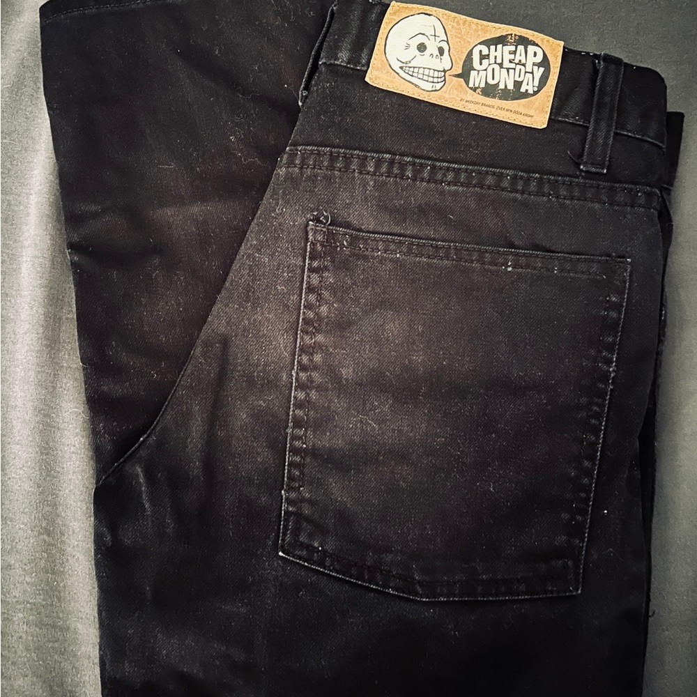 Cheap Monday Black Skinny Jeans